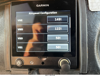 Garmin G5 airspeeds