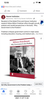 Milton Friedman on the government