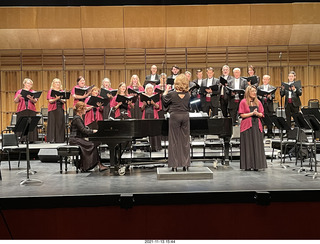 Scottsdale Arts - Carolyn Aynon Singers - Beethoven 250th - program