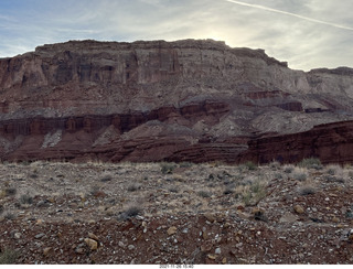 aereal - Utah back country - Hidden Splendor landing