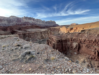 46 a19. Utah back country - Hidden Splendor airstrip area on the ground