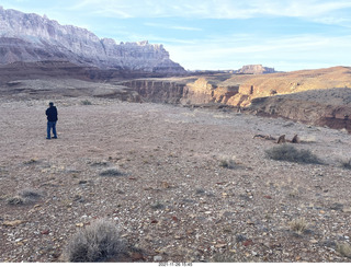 61 a19. Utah back country - Hidden Splendor airstrip area on the ground + Jerome