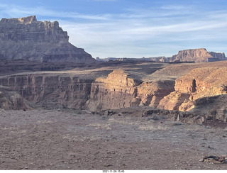 63 a19. Utah back country - Hidden Splendor airstrip area on the ground