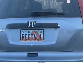 104 a19. REDTAL 1 license plate