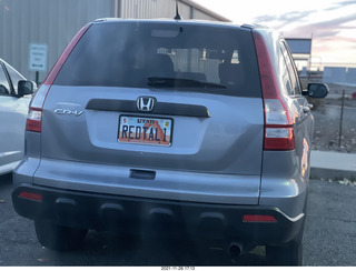 105 a19. REDTAL 1 license plate