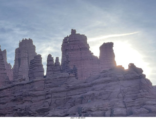 41 a19. Fisher Towers trailhead