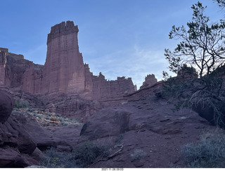 44 a19. Fisher Towers trailhead