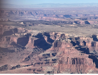 93 a19. aerial - flight from moab to phoenix - Canyonlands National Park - Island in the Sky