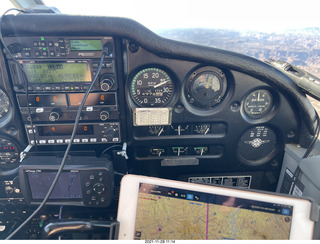 aerial - flight from moab to phoenix - Canyonlands National Park