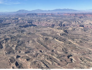 aerial - flight from moab to phoenix