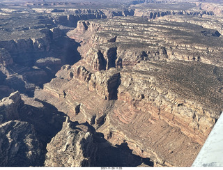 144 a19. aerial - flight from moab to phoenix - near Cataract Canyon