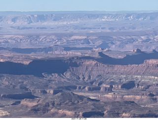 aerial - flight from moab to phoenix