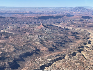 aerial - flight from moab to phoenix