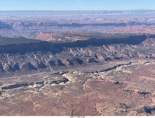 155 a19. aerial - flight from moab to phoenix