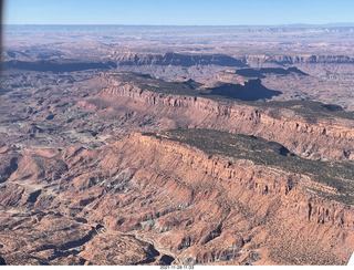 160 a19. aerial - flight from moab to phoenix