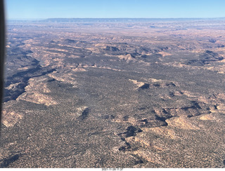 aerial - flight from moab to phoenix