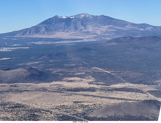 193 a19. aerial - flight from moab to phoenix - Humphries Peak