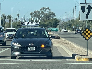 happy Chanukah car