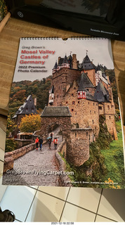 Mosel Valley Castles of Germany calendar - inspired by Forman Acton's trips there