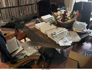 concert program in piles