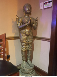 Philadelphia trip - sculpture at night