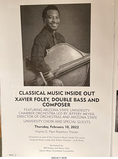 Mesa Arts Center - Xavier Foley program