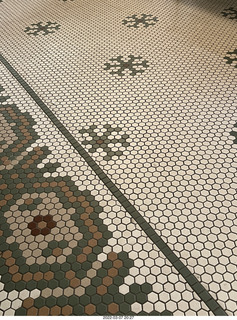 Academy of Music hex-tile floor