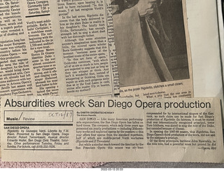 Rigoletto record - newspaper articles