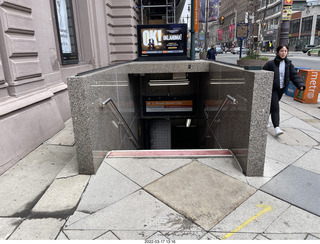 Philadelphia subway entrance