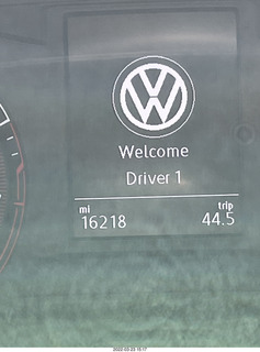 VW rental welcome Drive 1