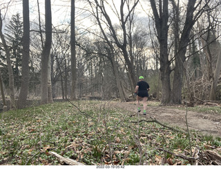 Tookany Creek Park run + Adam