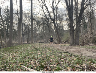 Tookany Creek Park run + Adam