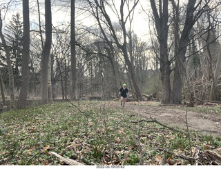 Tookany Creek Park run + Adam