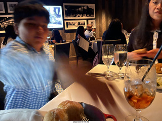 dinner with Vidya, Bee, and Arjun