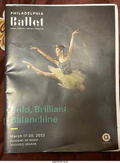 Philadelphia Ballet - Bold Brilliant Ballanchine program