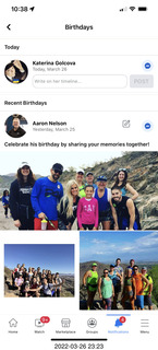 713 a1d. Facebook Aaron Nelson birthday
