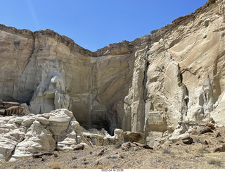 Page - Wahweap hoodoos + Shaun