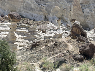 Page - Wahweap hoodoos