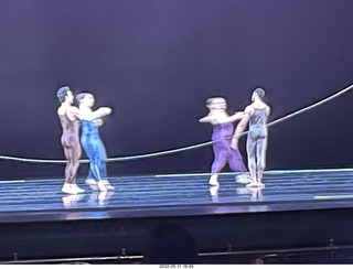 Philadelphia Academy of Music - dancers on stage - curtain call