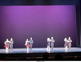 Philadelphia Academy of Music - dancers on stage - curtain call