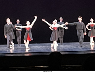 Philadelphia Academy of Music - dancers on stage - curtain call