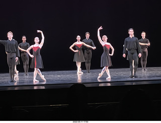 Philadelphia Academy of Music - dancers on stage - curtain call