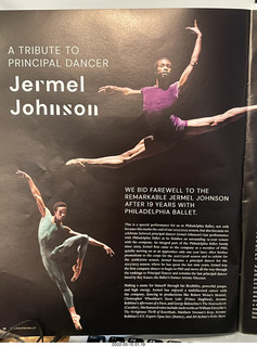 Academy of Music - Philadelphia Ballet program