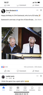 7 a1f. Clint Eastwood and Dave Brubeck from Facebook