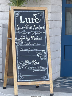 38 a1g. Lure Fish restaurant