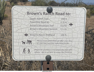 Browns Ranch hike sing with cracks