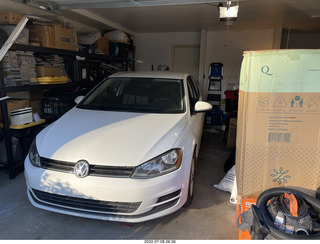 home construction - my crowded garage