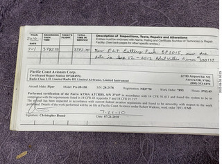 N8377W logbooks 2022-08-01 aircraft log