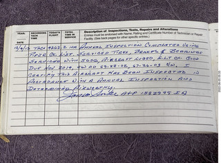 N8377W logbooks 2022-08-01 aircraft log