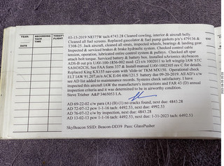 N8377W logbooks 2022-08-01 aircraft log